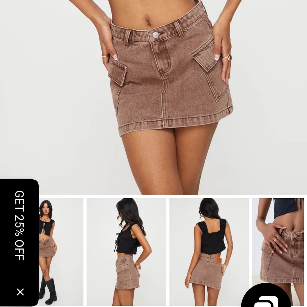Cargo skirt used 3 times